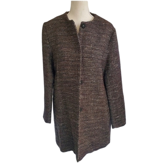 H&M Multi Textured Weave Coat - Picture 1 of 14